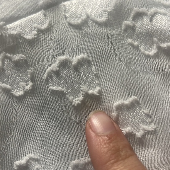 Arula xquisite White textured romper size XL - Picture 10 of 10